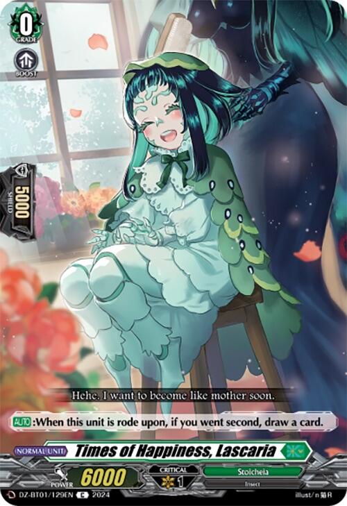 fated clash booster box Times of Happiness, Lascaria (DZ-BT01/129EN) [Fated Clash] – 50cards