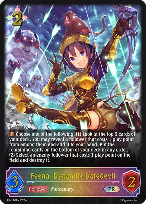 Feena, Dynamite Daredevil (PR-120EN) [Promotional Cards] – 50cards