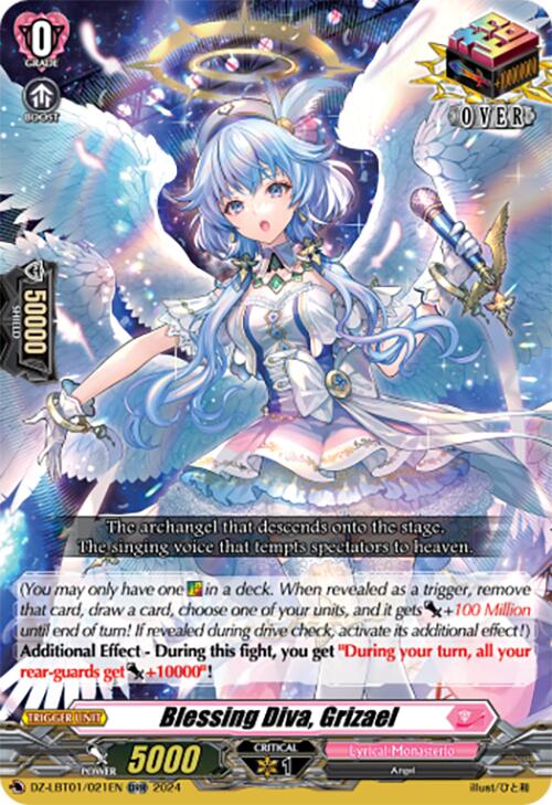Blessing Diva, Grizael (DZ-LBT01/021EN) [Lyrical Monasterio Sparkling 50cards Blessing Diva, Grizael (DZ-LBT01/021EN) [Lyrical Monasterio Sparkling 50cards