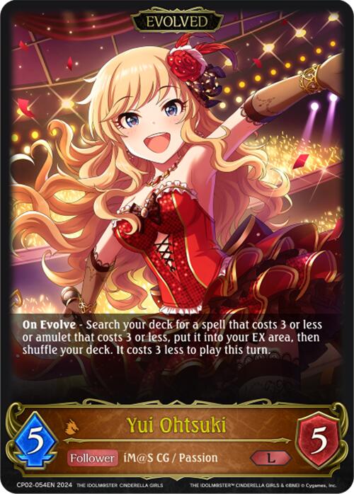 cinderella yugioh deck Yui Ohtsuki (CP02-054EN) [THE IDOLM@STER CINDERELLA GIRLS] – 50cards