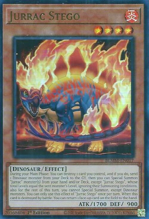 Jurrac Stego [BLMM-EN017] Ultra Rare – 50cards