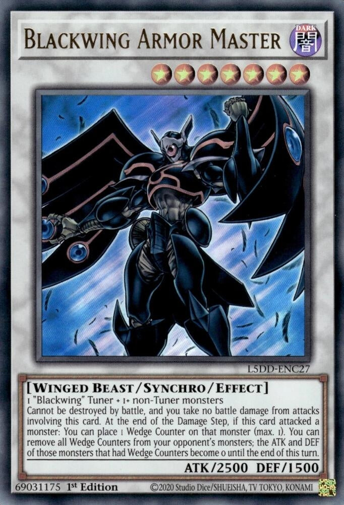 blackwing booster box Blackwing Armor Master (L5DD-ENC27) – 50cards