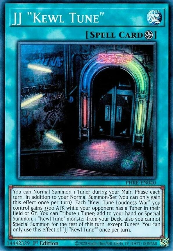 yugioh card library JJ "Kewl Tune" (PHRE-EN040) – 50cards