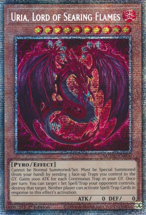 yugioh continuous spell cards cannot be destroyed Uria, Lord of Searing Flames (Starlight Rare) (MZMU-EN000) – 50cards Despite lots of cards that