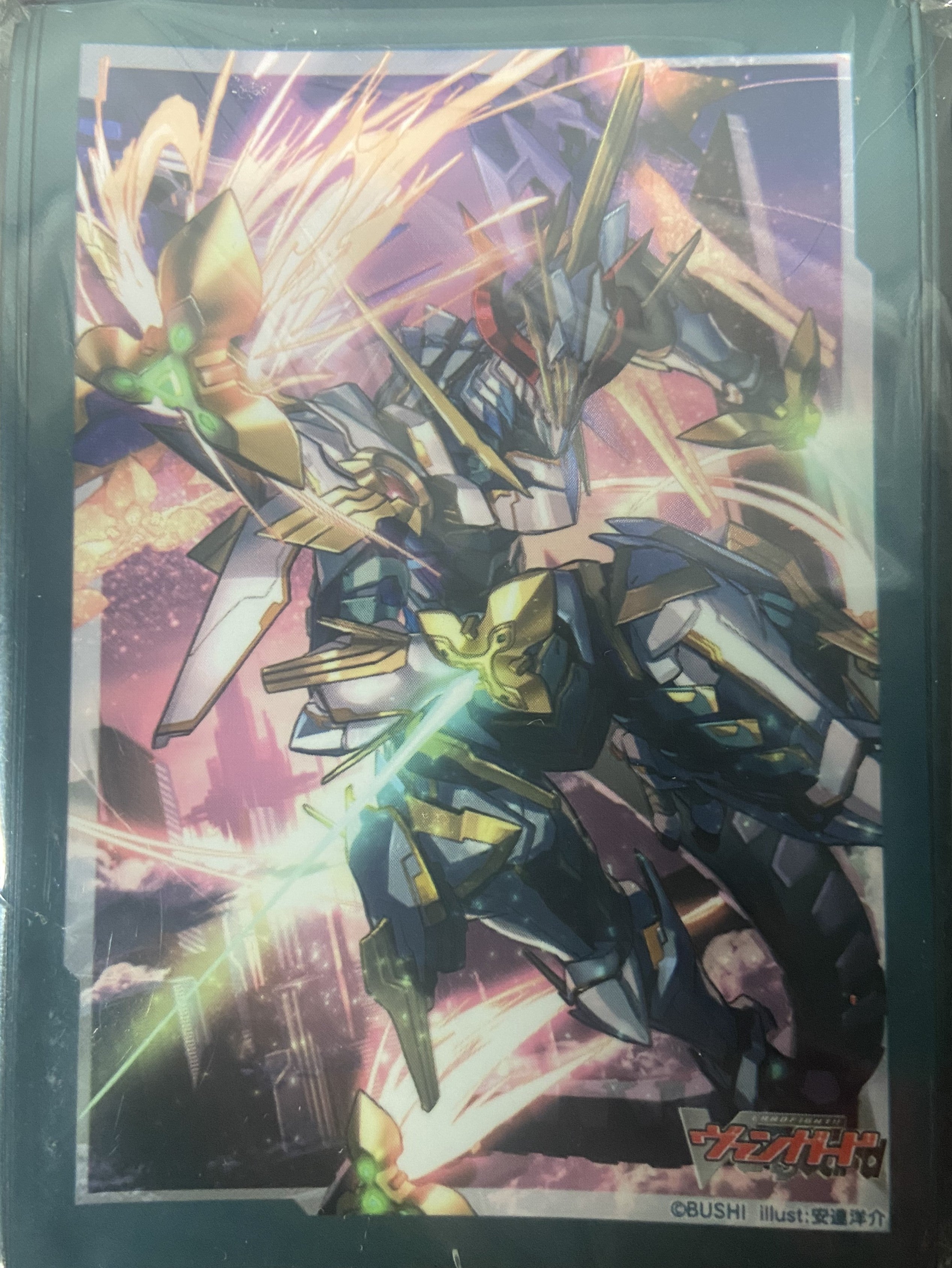 Vanguards Cardfight!!! Vanguard TCG Trading Card Games Cardfight Vanguard Black Purple Blaster Dark Promo Card Sleeves - 53 Piece Set Card Protector Sleeves Vanguards Cardfight!!! Vanguard TCG Trading Card Games Cardfight Vanguard Black Purple Blaster Dark Promo Card Sleeves - 53 Piece Set Card Protector Sleeves