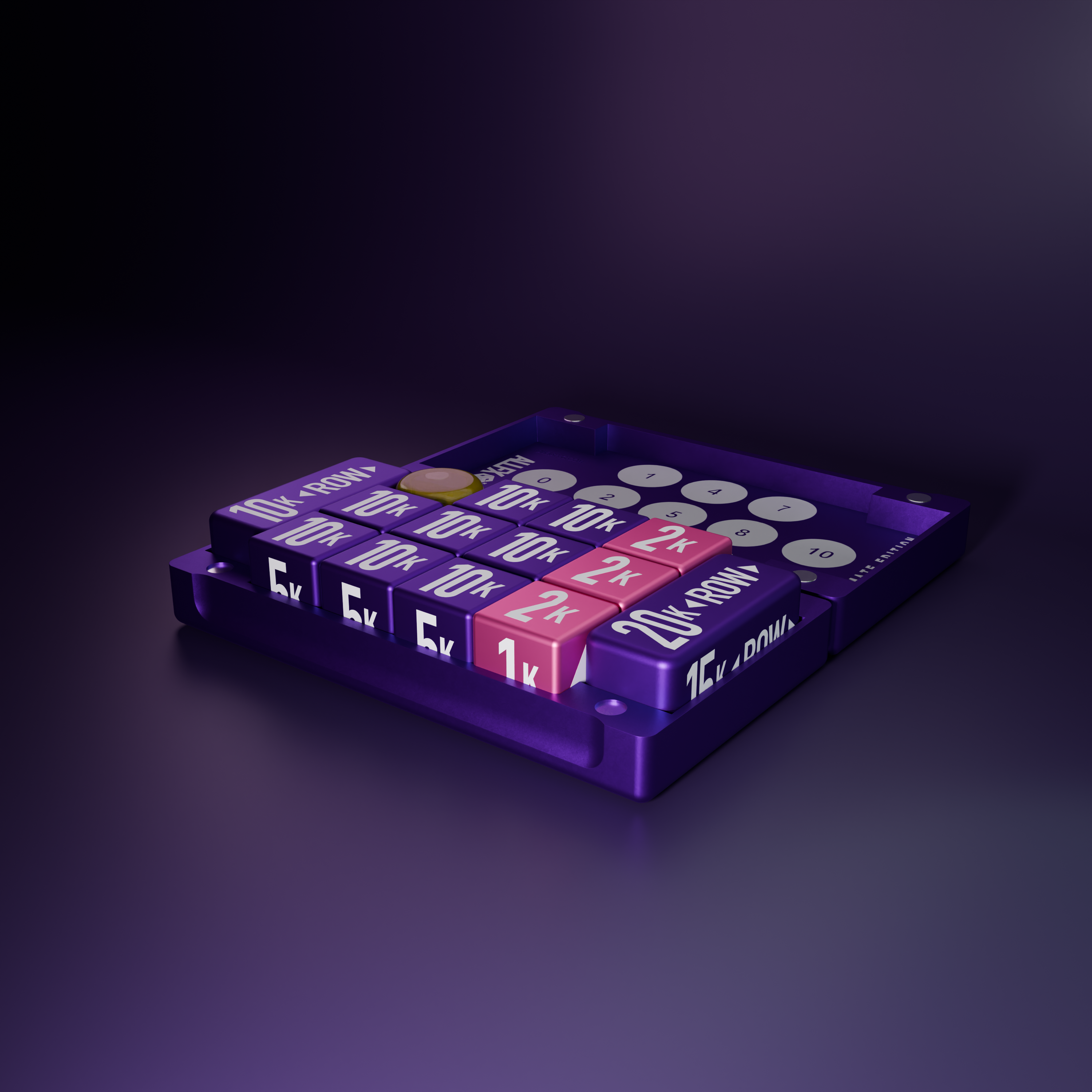 ALLFX™ Ultimate Edition Metal Dice for Cardfight Vanguard (6 COLORS) (PRESALE)