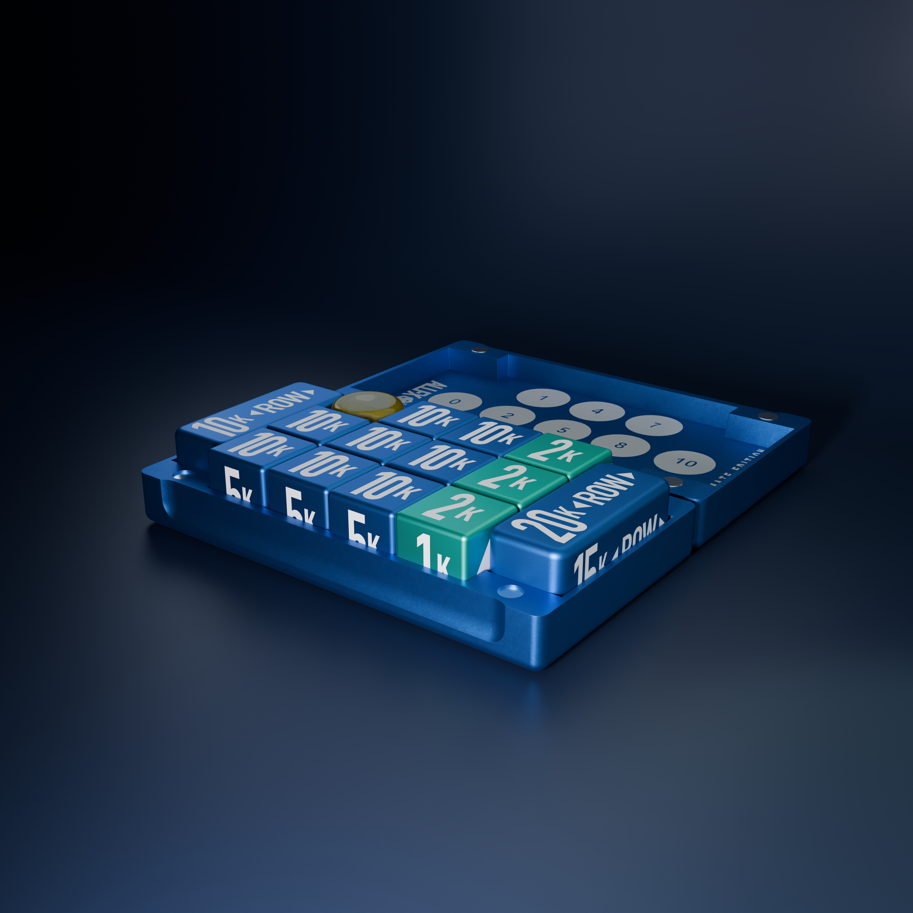 ALLFX™ Ultimate Edition Metal Dice for Cardfight Vanguard (6 COLORS) (PRESALE)