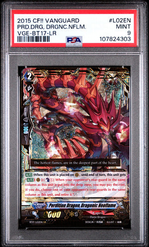 PERDITION DRAGON, DRAGONIC NEOFLAME (LR) PSA 9