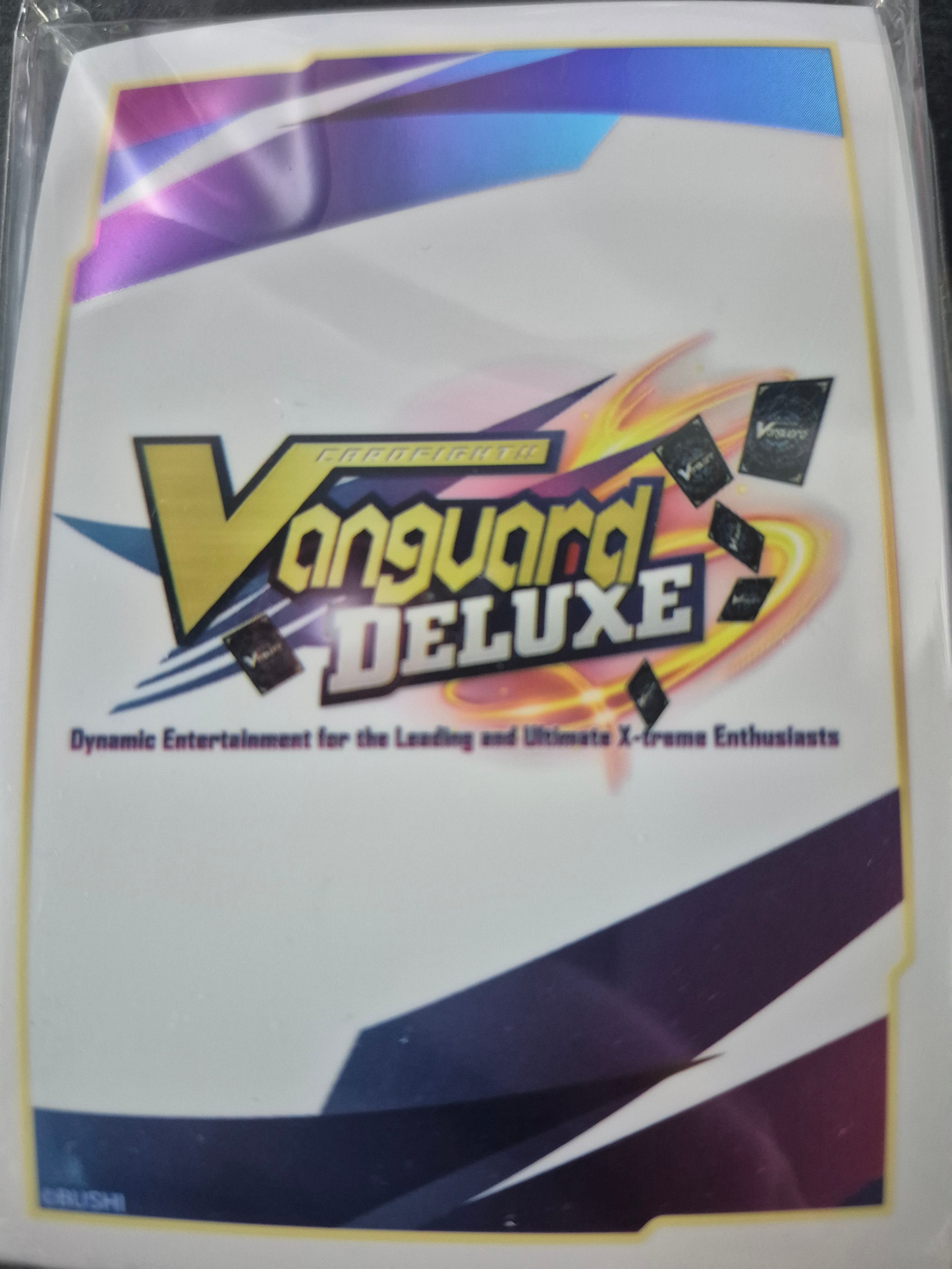 White Vanguard Deluxe Sleeves | Bushiroad Sleeves (Cardfight!! Vanguard)