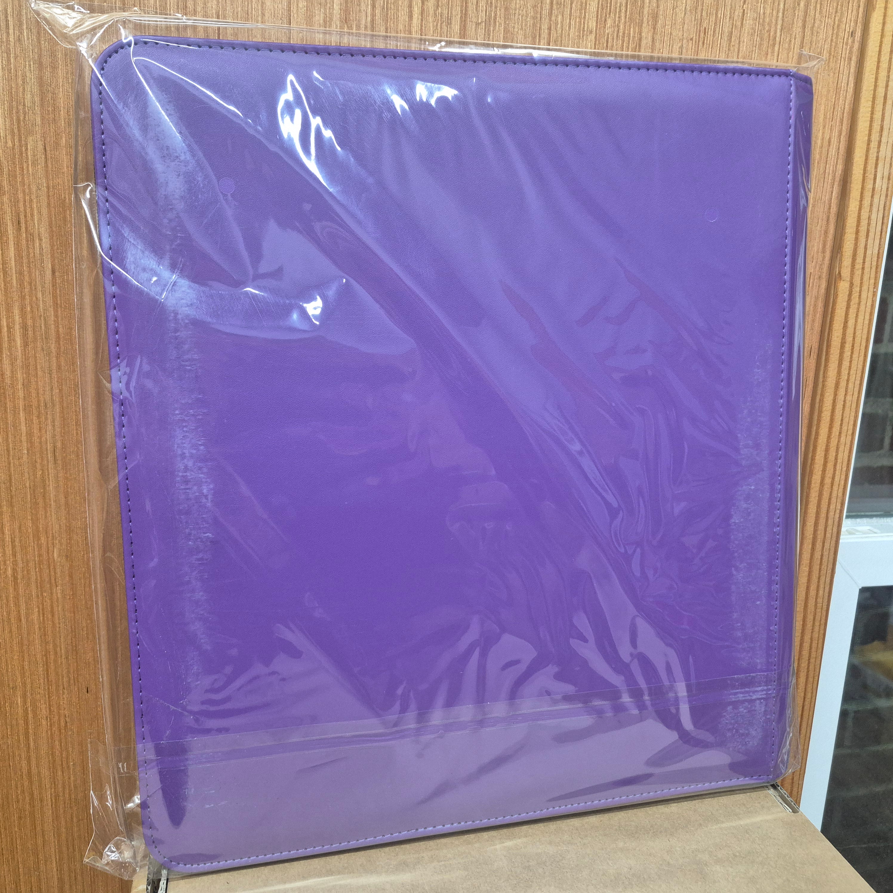 12-Pocket Colored Trading Card Binder