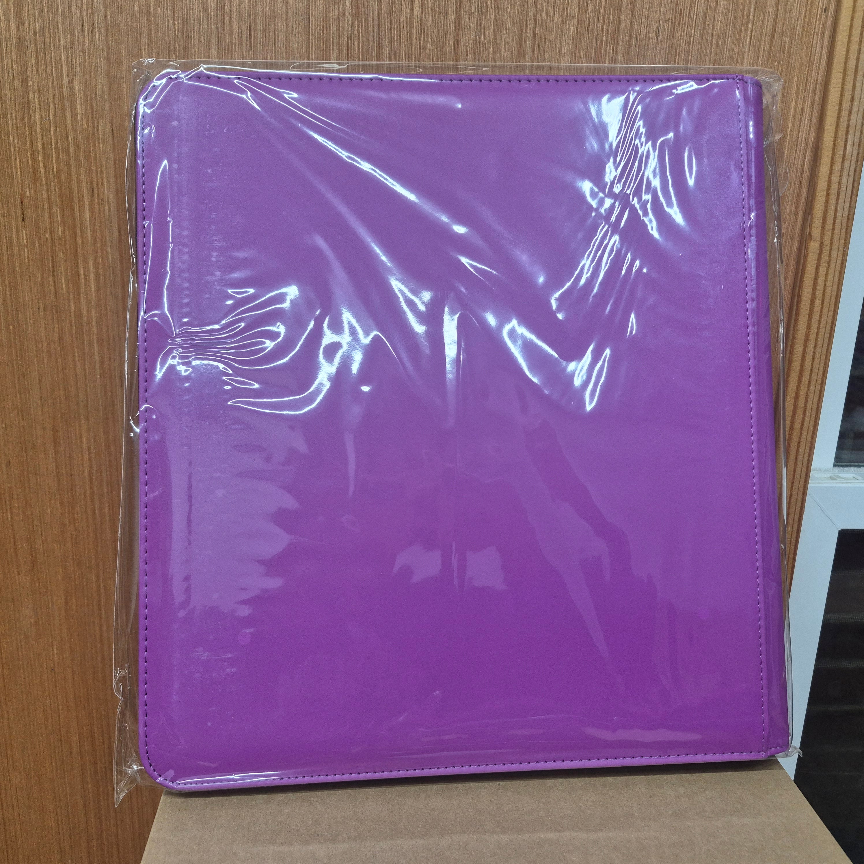 12-Pocket Colored Trading Card Binder
