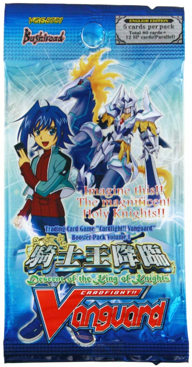 Image for Descent of the King of Knights Booster Pack - Cardfight Vanguard