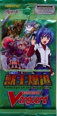 Image for Rampage of the Beast King Booster Pack - Cardfight Vanguard