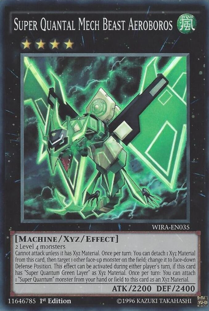 Super Quantal Mech Beast Aeroboros (WIRA-EN035)
