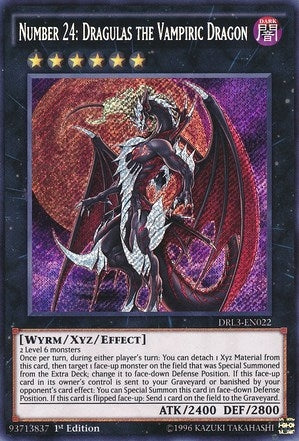 Number 24: Dragulas the Vampiric Dragon (DRL3-EN022)