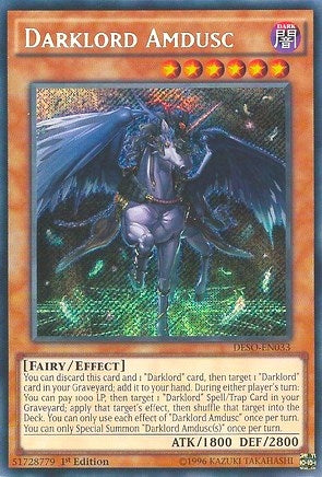 Darklord Amdusc (DESO-EN033)