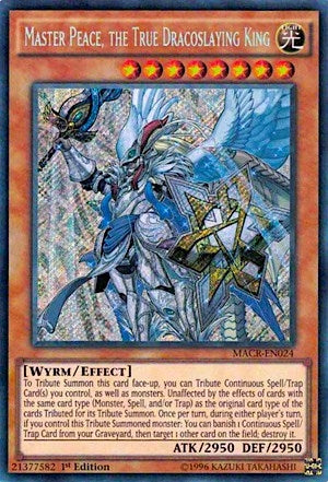 Master Peace, the True Dracoslaying King (MACR-EN024)