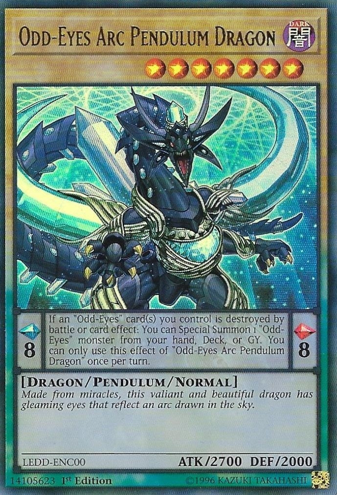 Odd-Eyes Arc Pendulum Dragon (LEDD-ENC00)
