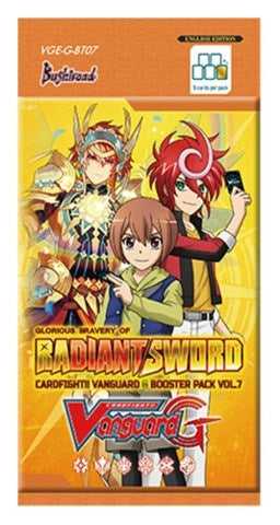 Image for Glorious Bravery of Radiant Sword Booster Pack - Cardfight Vanguard