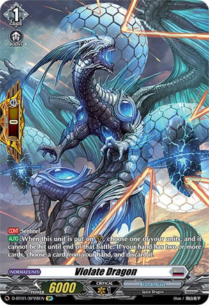 Violate Dragon (D-BT01/SP28EN) [Genesis of the Five Greats]