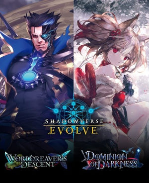 Combined Set "Worldreaver's Descent & Dominion of Darkness" SEALED CASE (Shadowverse: Evolve)