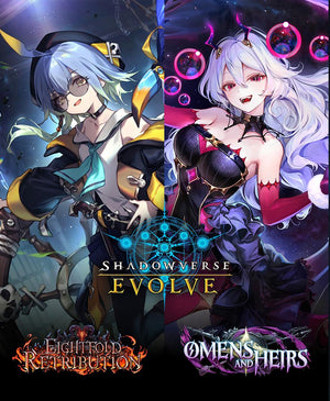 Combined Set "Eightfold Retribution & Omens and Heirs" Booster Box (Shadowverse: Evolve)