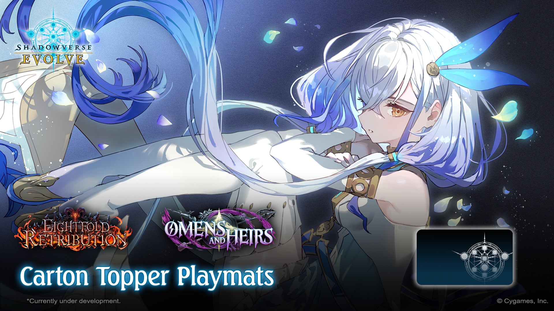 Eightfold Retribution & Omens and Heirs | Shadowverse: Evolve Case Topper Playmat