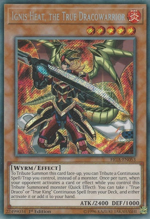 Ignis Heat, the True Dracowarrior (FIGA-EN053)