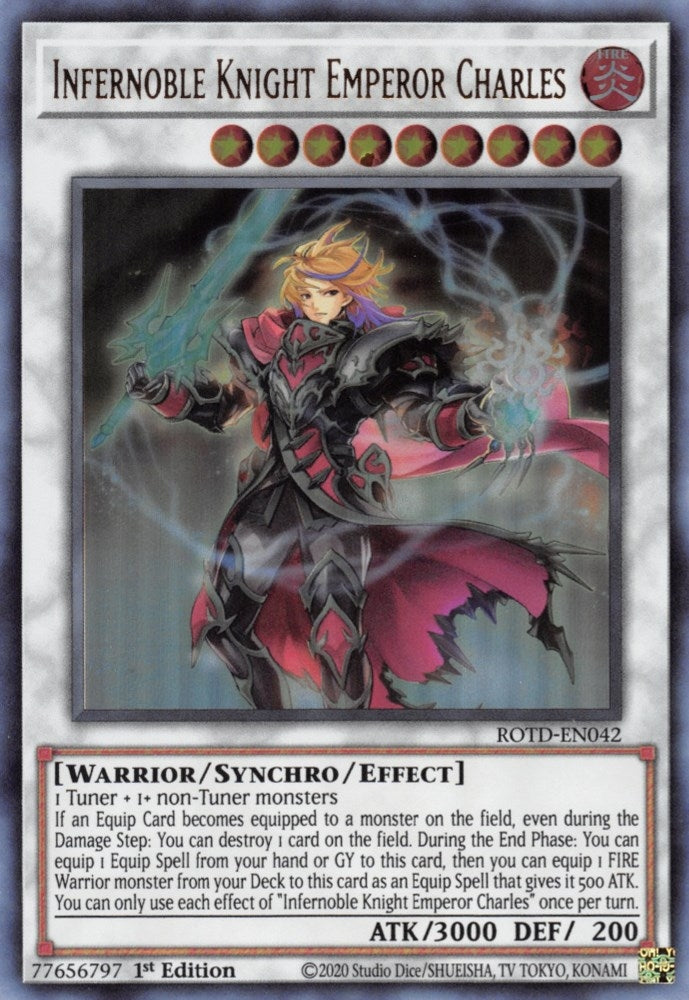 Infernoble Knight Emperor Charles (ROTD-EN042)