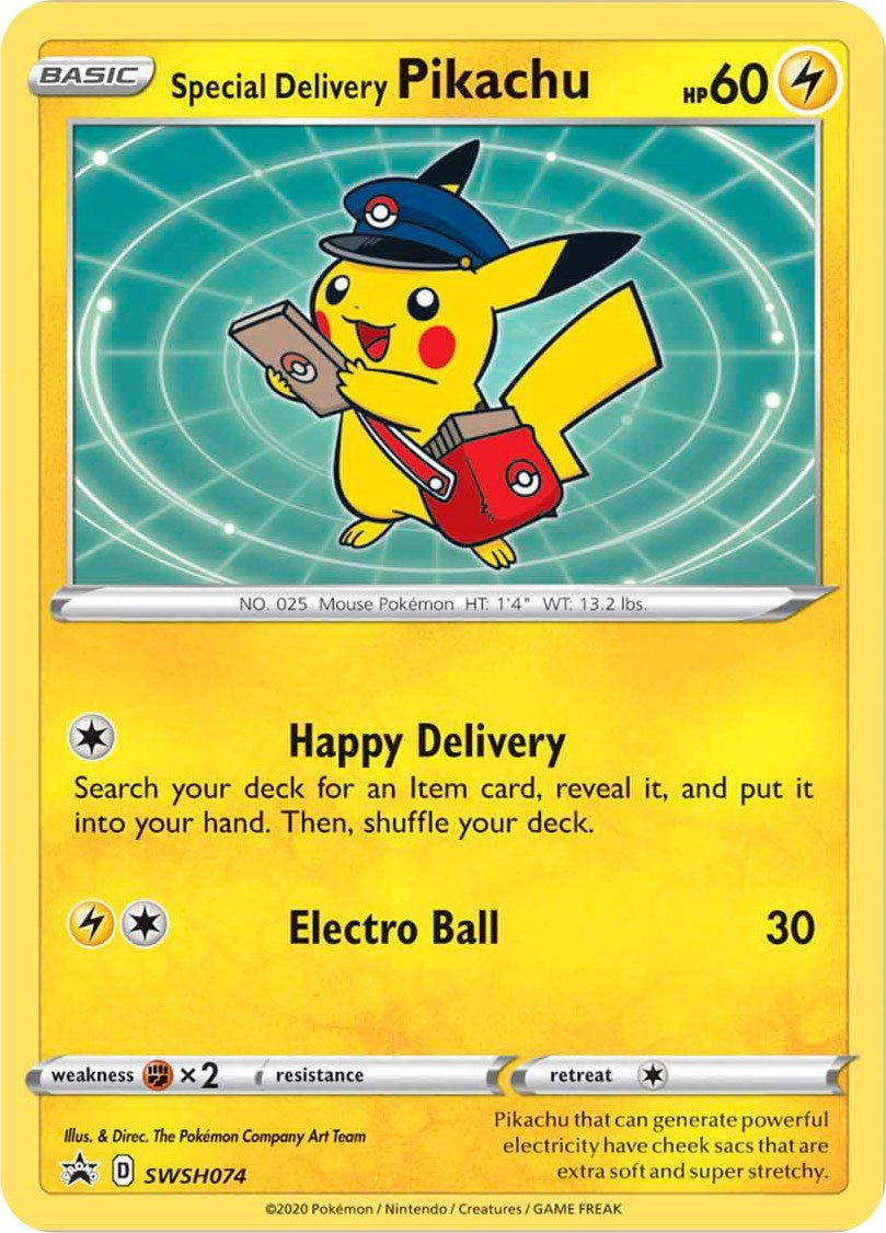 Special Delivery Pikachu - SWSH074 (SWSH074)