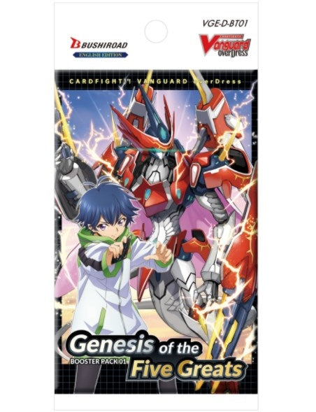 Image for Genesis of the Five Greats Booster Pack - Cardfight Vanguard
