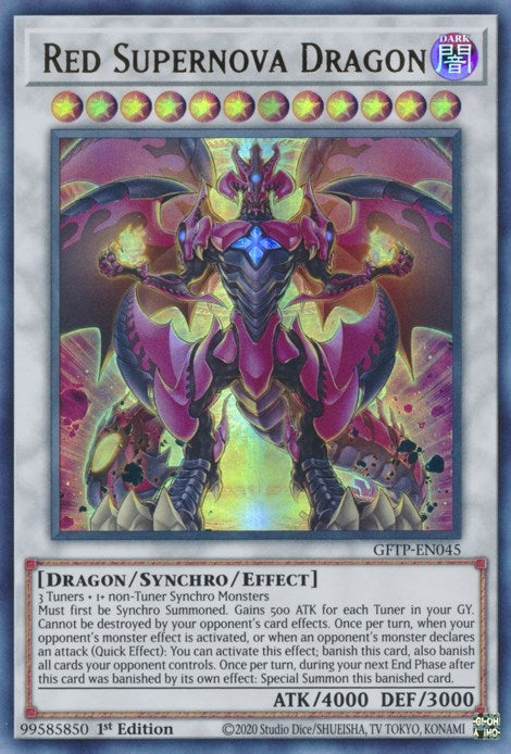 Red Supernova Dragon (GFTP-EN045)