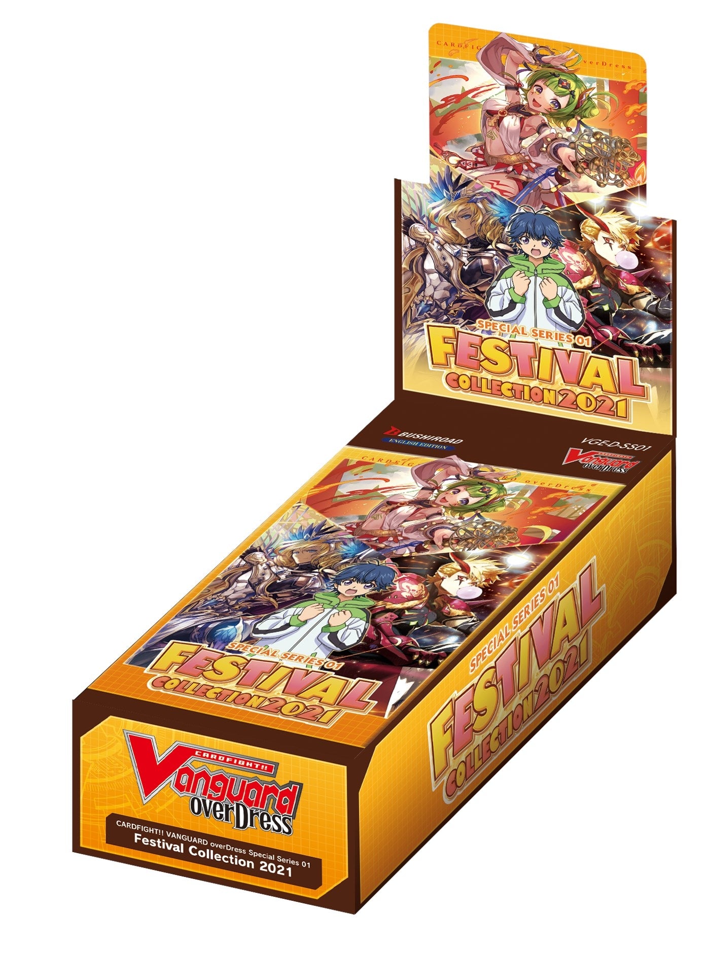 Image for overDress Special Series 01: Festival Collection 2021 Booster Box - Cardfight Vanguard