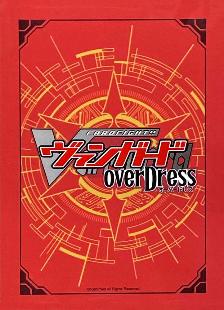 overDress Image Color Sleeves (Tohya Ebata / Red) Sleeves | Bushiroad Mini Sleeves
