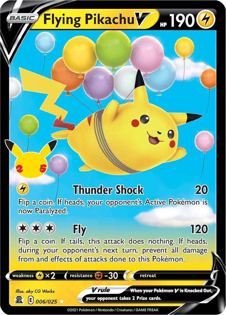 Flying Pikachu V (006/025)