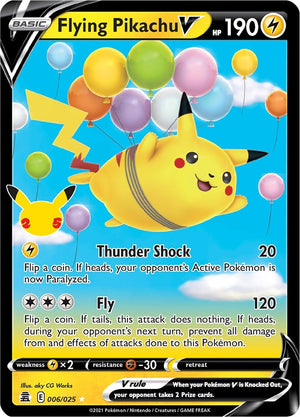 Flying Pikachu V (006/025)