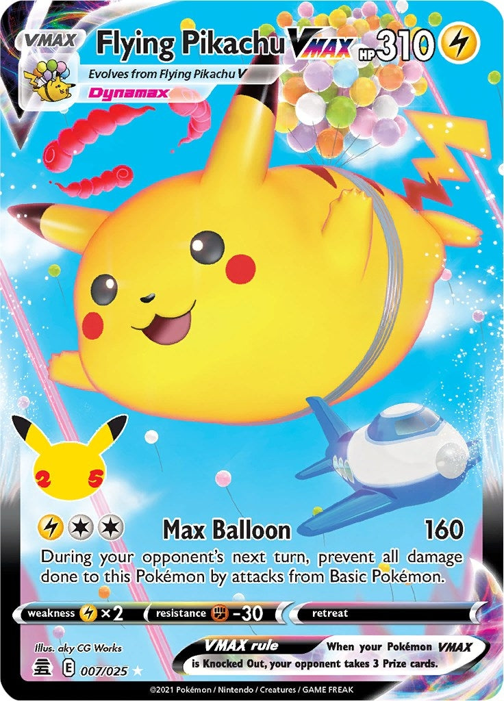Flying Pikachu VMAX (007/025)