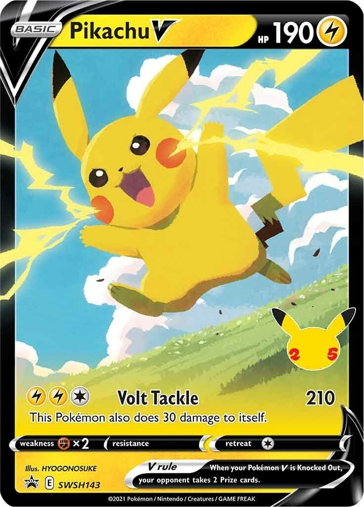 Pikachu V - SWSH143 (SWSH143)
