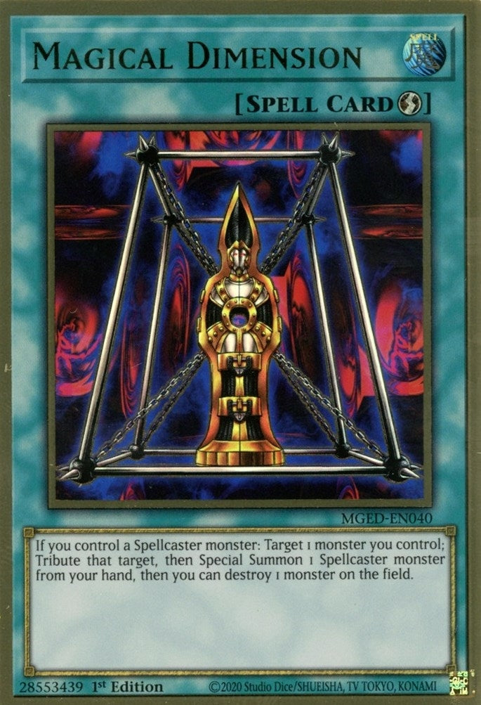 Magical Dimension [MGED-EN040] Gold Rare