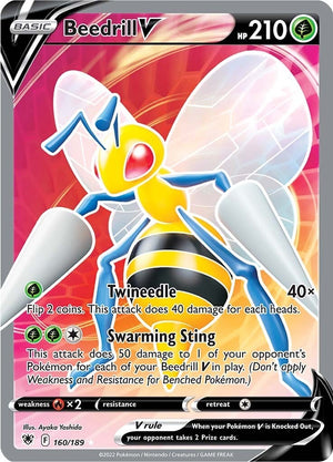 Beedrill V (Full Art) (160/189)