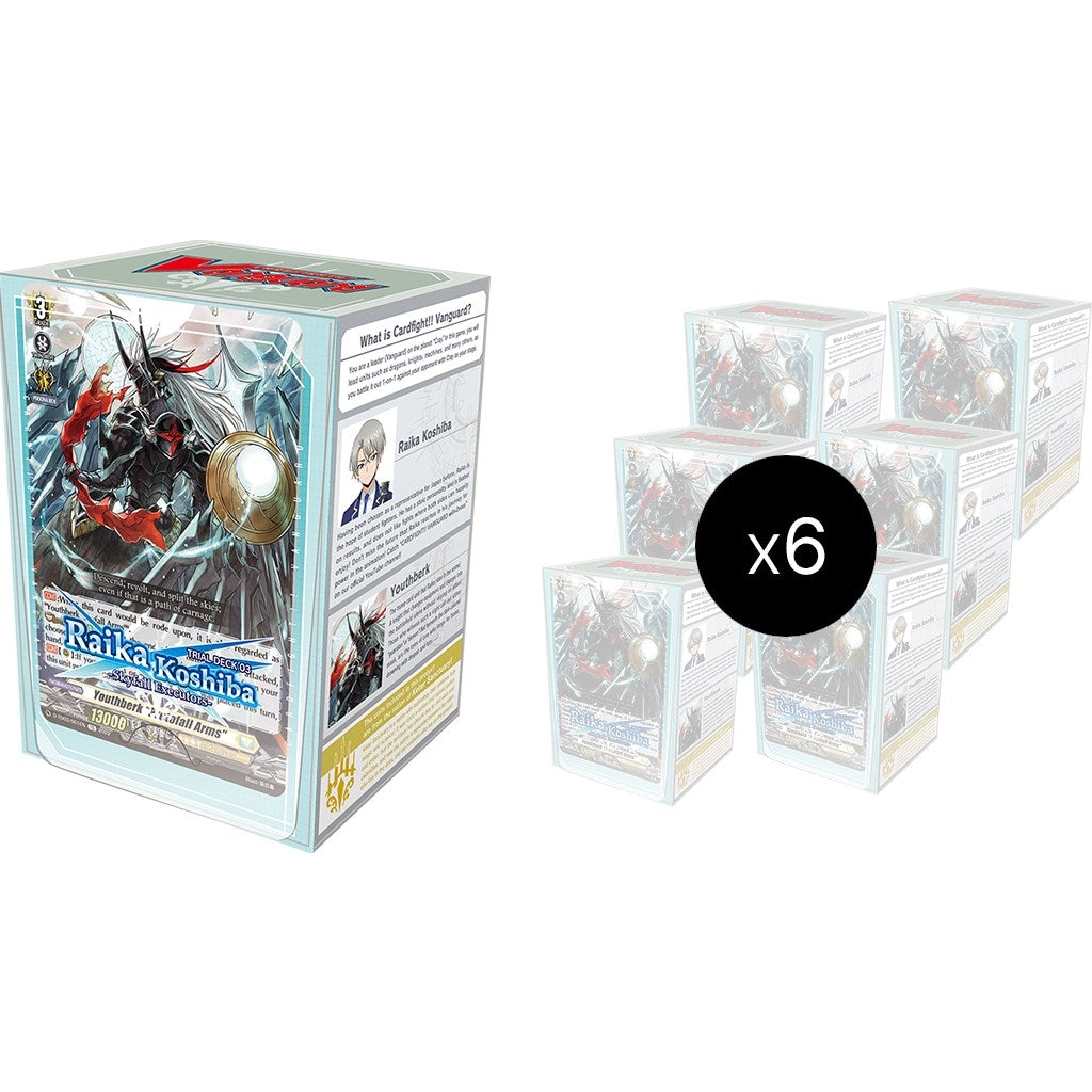 Image for Raika Koshiba -Skyfall Executors- Trial Deck Display - Cardfight Vanguard