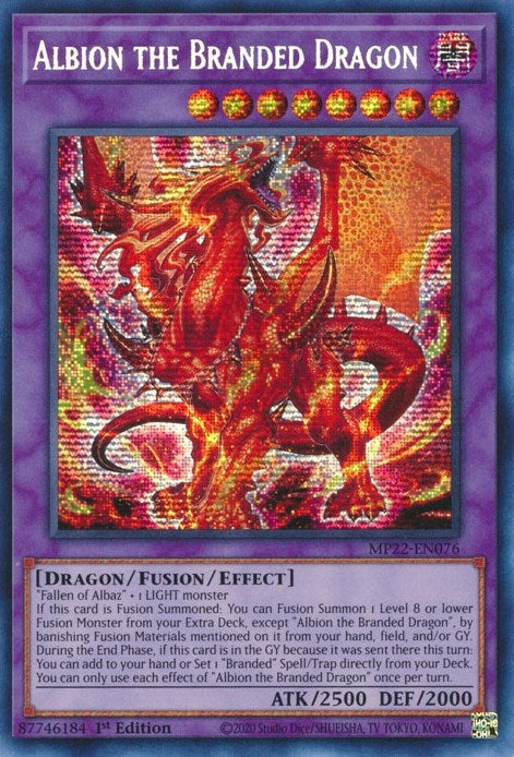 Albion the Branded Dragon (MP22-EN076)