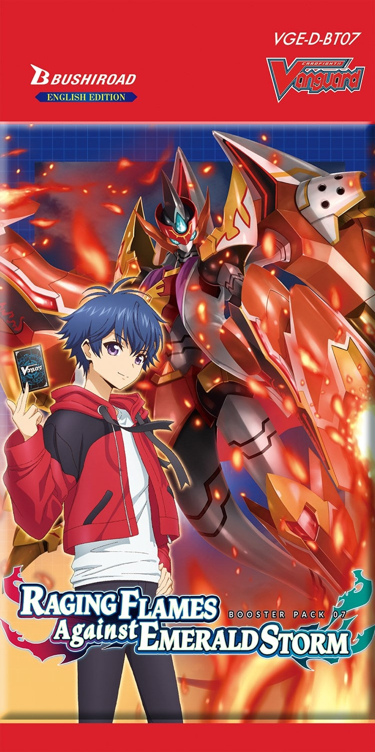 Image for Raging Flames Against Emerald Storm Booster Pack - Cardfight Vanguard