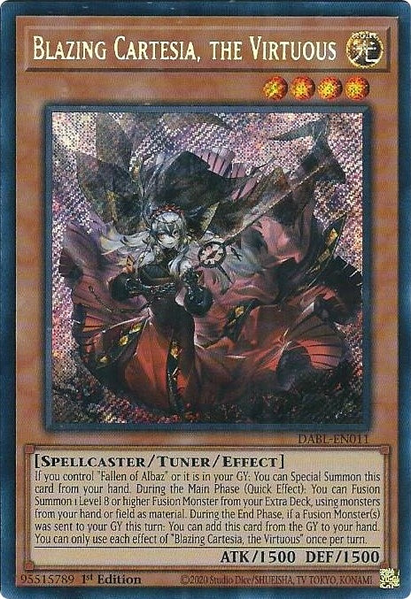 Blazing Cartesia, the Virtuous (DABL-EN011)