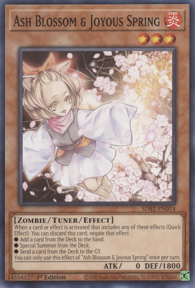 Ash Blossom & Joyous Spring (SDBT-EN014)