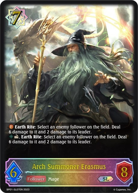 Arch Summoner Erasmus (SL) (BP01-SL07EN)