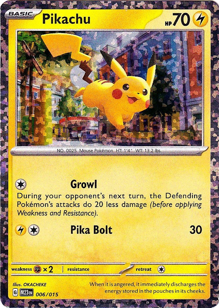 Pikachu (006/015)