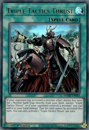 Triple Tactics Thrust (MZMI-EN084)
