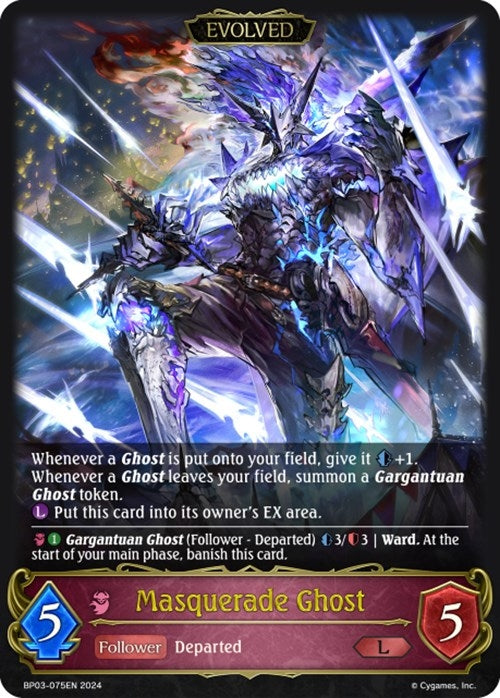 Masquerade Ghost (Evolved) (BP03-075EN)