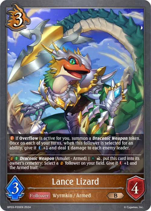 Lance Lizard (BP03-P20EN) [Flame of Laevateinn] – 50cards